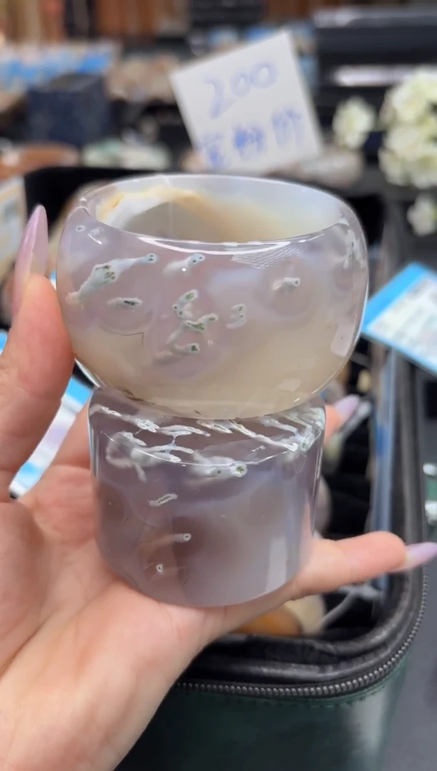 未镶嵌手镯石英质玉C90(56圈赠送镯心)