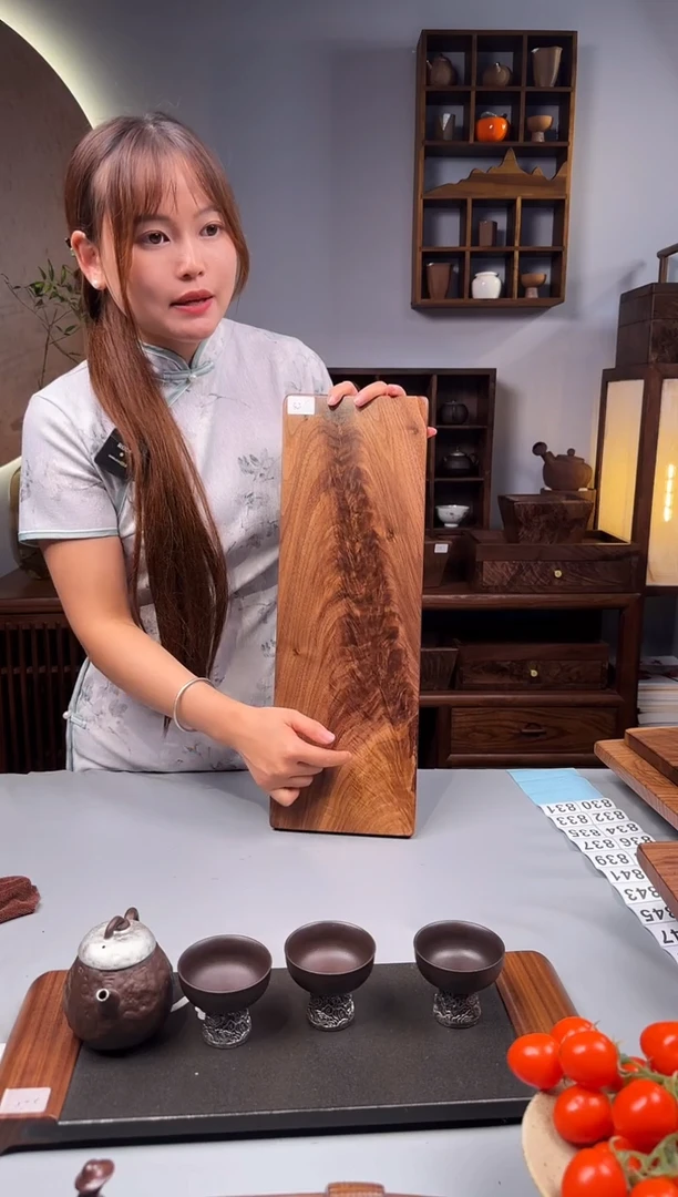 北美黑胡桃实木原木47.5*16