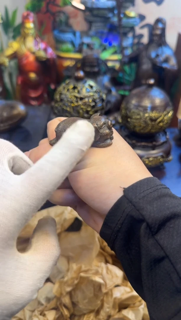 潼潼古铜只卖真铜！（猪）