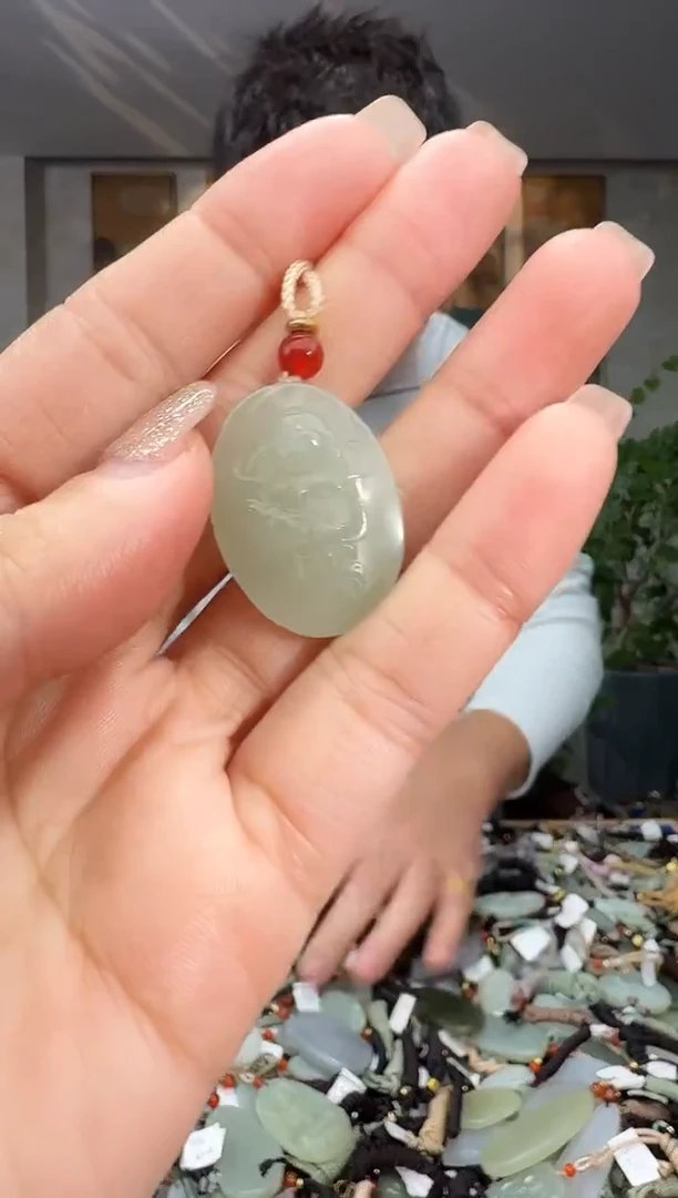 颈饰未镶嵌和田玉拍一发一多样性发货