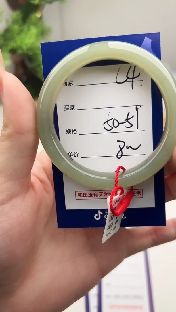 未镶嵌手镯和田玉微色差C4