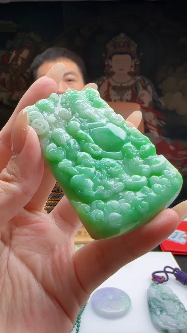 未镶嵌定制翡翠J-@@QJNN111834多样性发其一