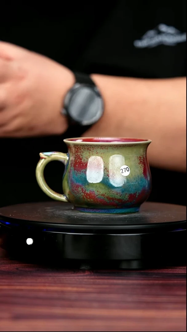 其他钧瓷270#盼龙窑一级品原矿钧瓷咖啡杯
