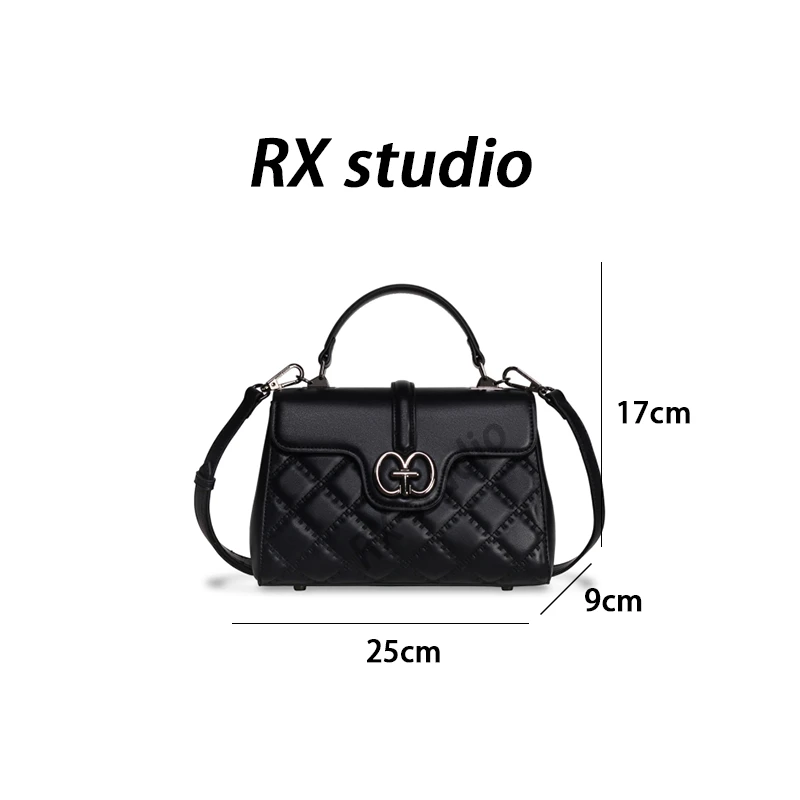 【南沙瑞熙】GQ-1893-黑色-轻奢小众设计感时尚百搭女士包