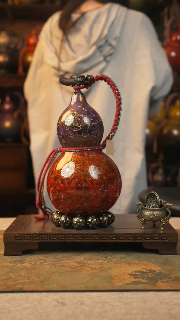 352大漆一物一拍记葫堂出品[不带手串】