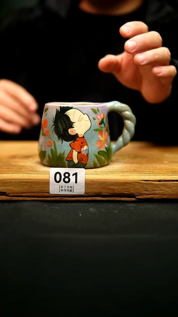 @@陶园瓷舍@@纯手工手绘@高温釉下彩