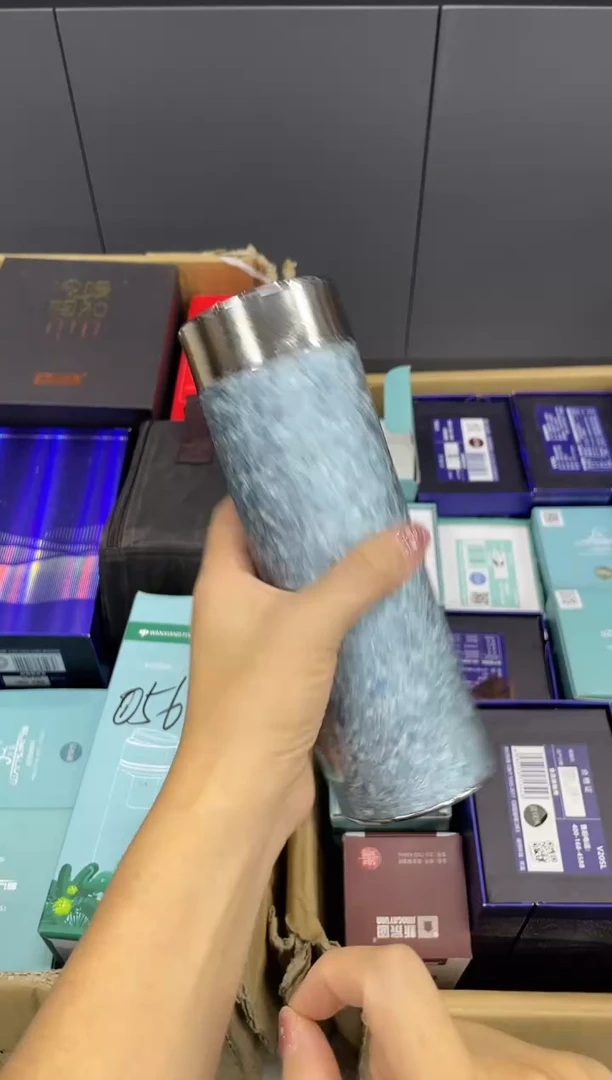 小熊保温杯t901蓝