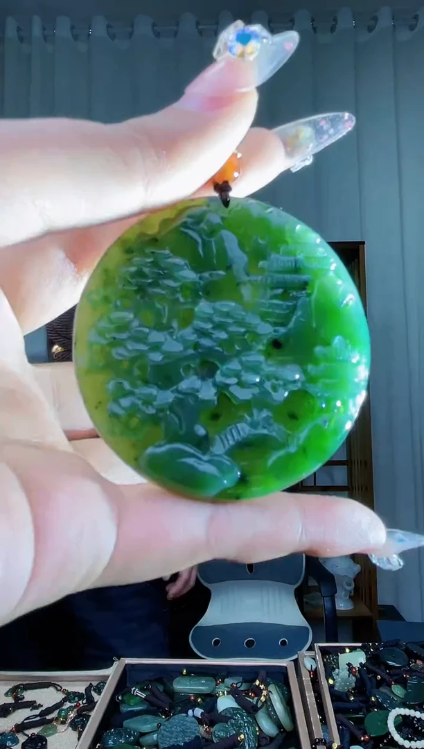 【闪购商品】和田玉挂件未镶嵌拍一发一，多样性发货！