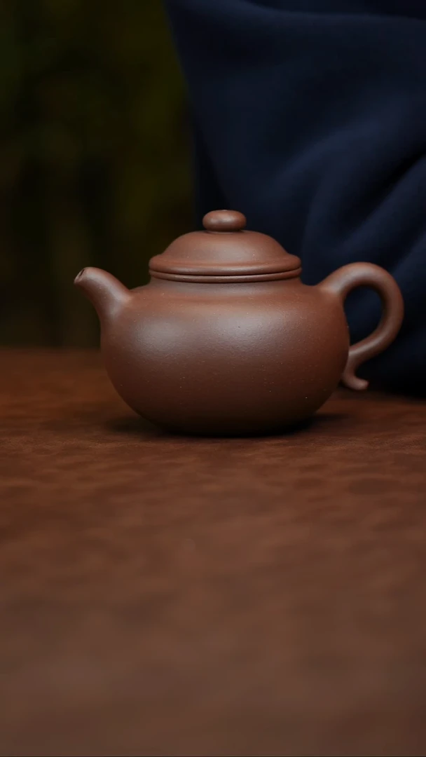 茶壶紫砂原矿宜兴紫砂茶壶320cc