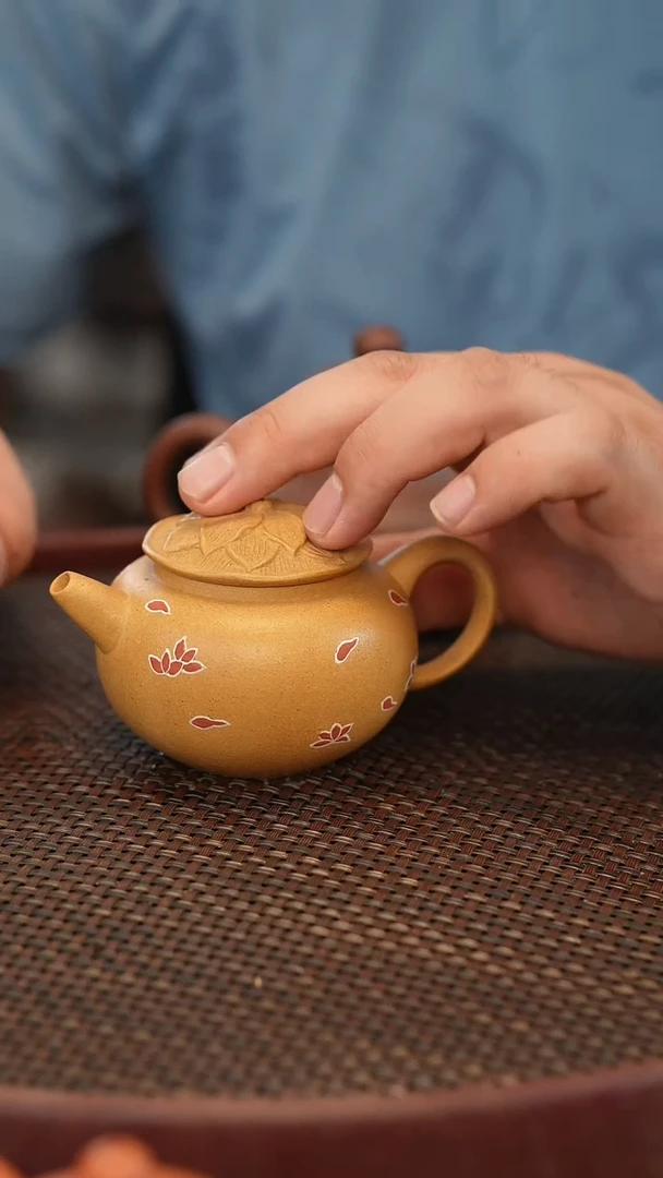 茶壶紫砂原矿手工制作