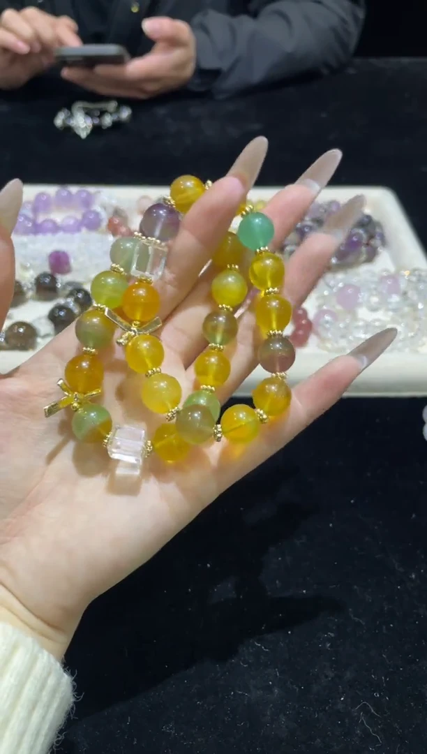 【闪购商品】水晶手链合金14浮力016