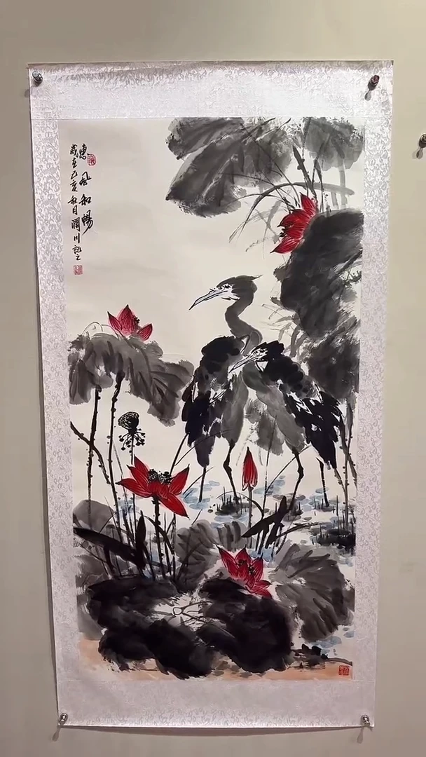 国画贺润川国画作品119