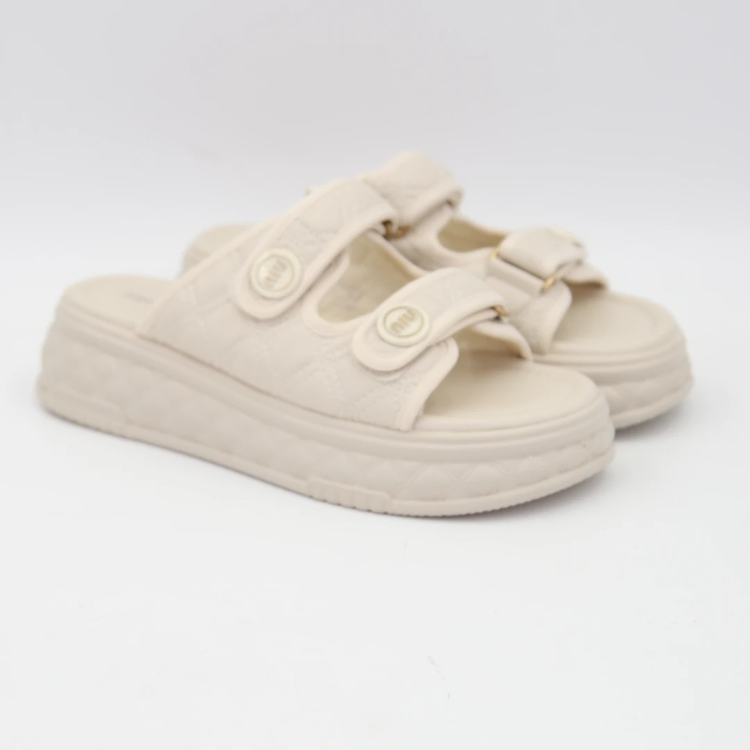 丝柏兰小香风厚底增高时尚女士凉拖325283002