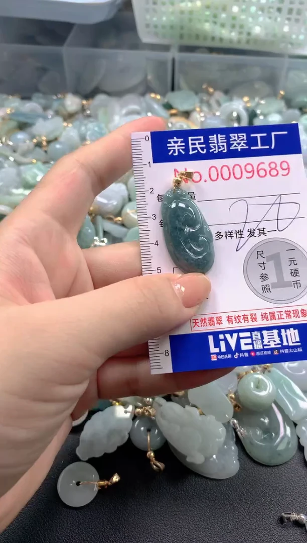 颈饰未镶嵌翡翠9689