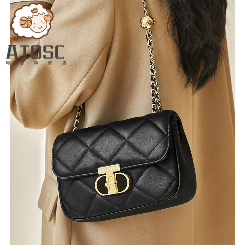 AIOSC轻奢时尚女包单肩包女款爆款2025新款单肩包斜挎包女士包包