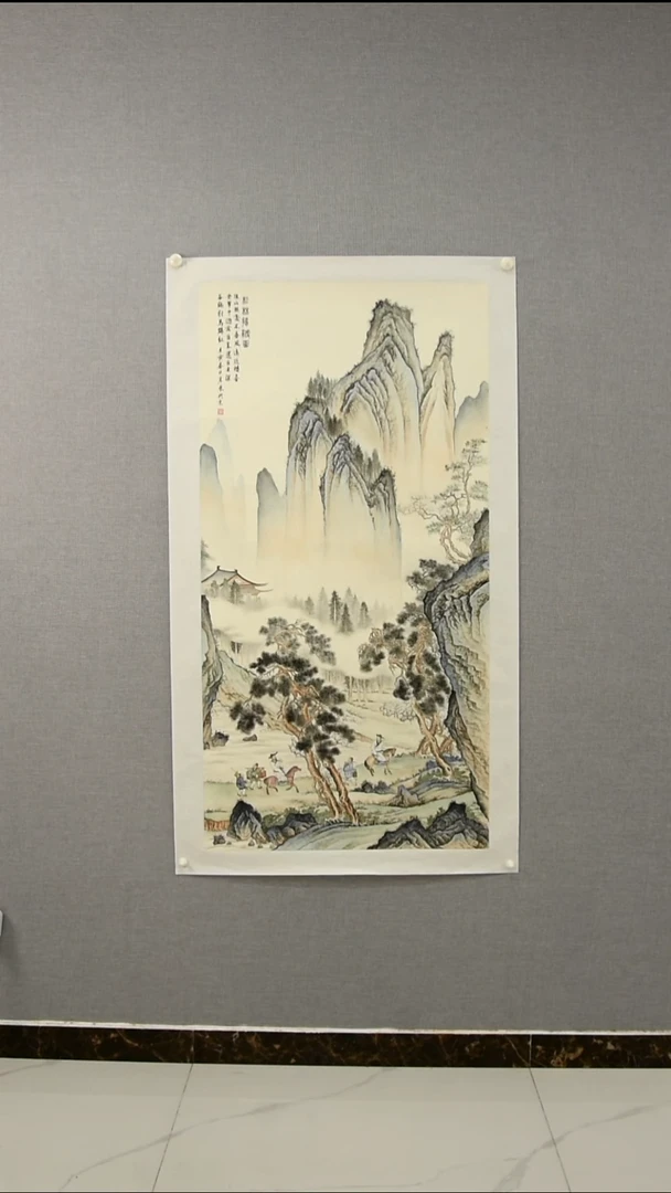 国画郭老师-山水-8平尺-06