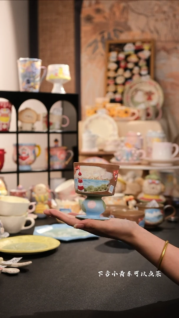 小*6景德镇手工手绘创意设计款陶瓷