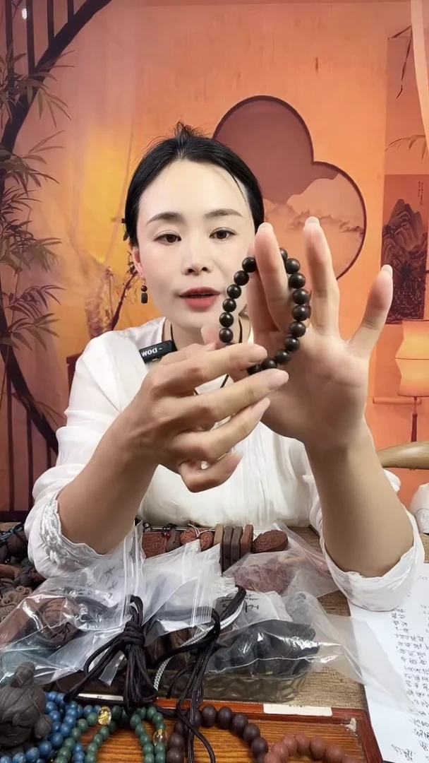 泥塑玉兰香方手串1.1