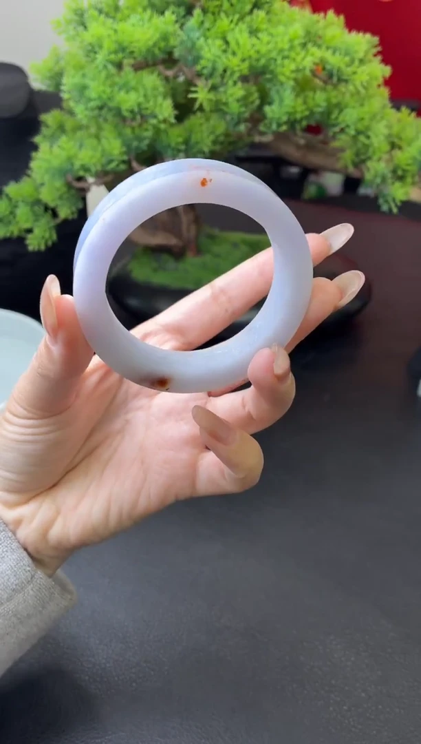 未镶嵌手镯定制翡翠定制手镯 53-54