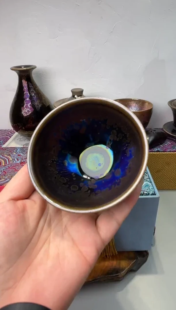 茶盏春申阁福利1只矮束