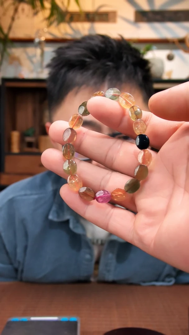 未镶嵌手串碧玺碧玺手串ZD