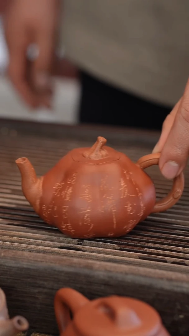 茶壶紫砂原矿手工制作