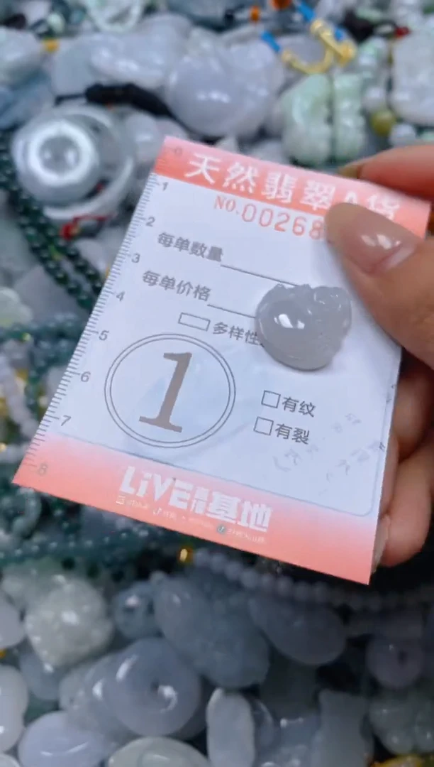 翡翠未镶嵌颈饰闪购0026890