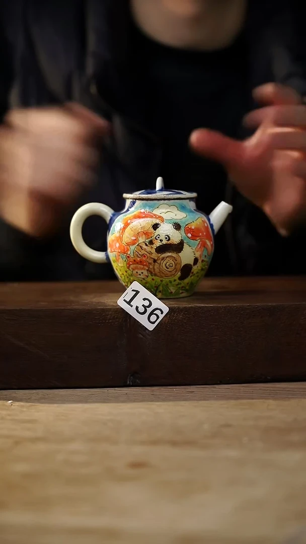 瓷片设计师手作！！！落单福利系列！！壶