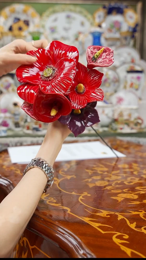 摆件米多家中古瓷器如图所示161