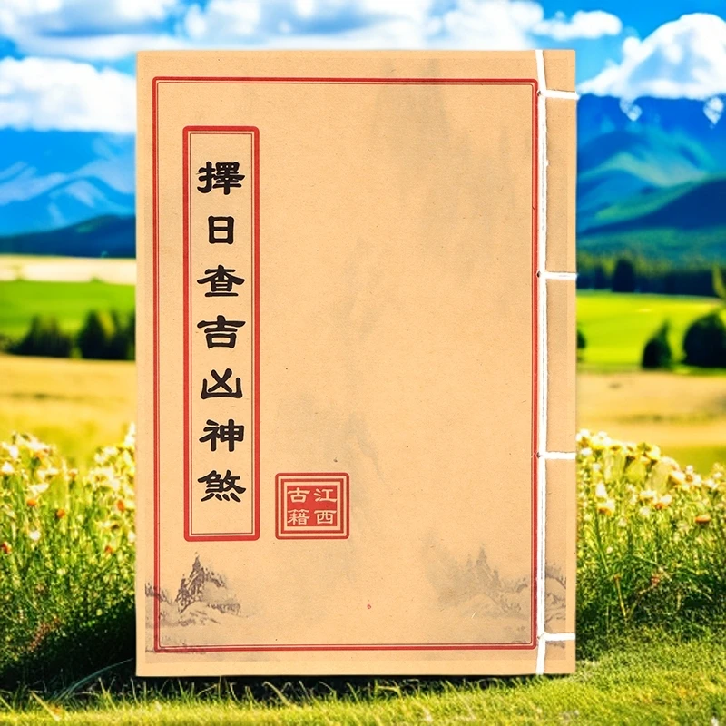 择日查吉凶神煞 手工线装 民间古籍书