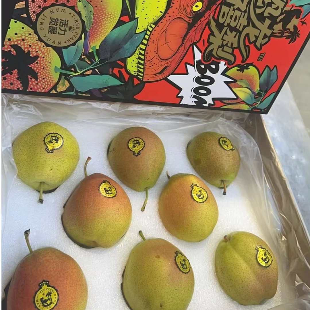 【果叔源选】红箱酥脆梨1箱5-6斤 顺丰包邮