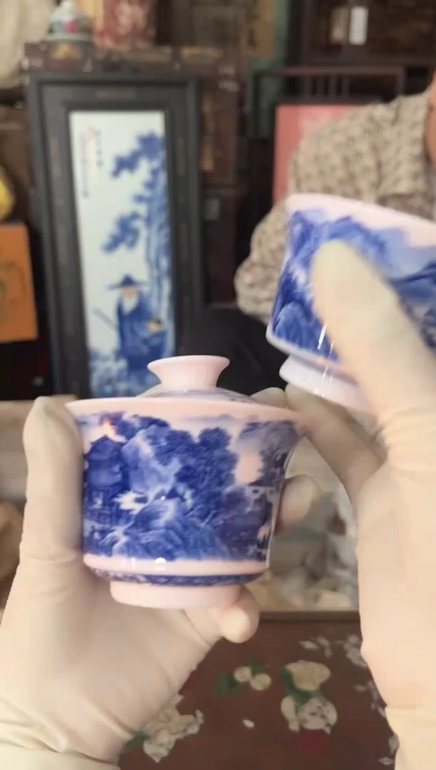 陶景德镇陶瓷摆件J507