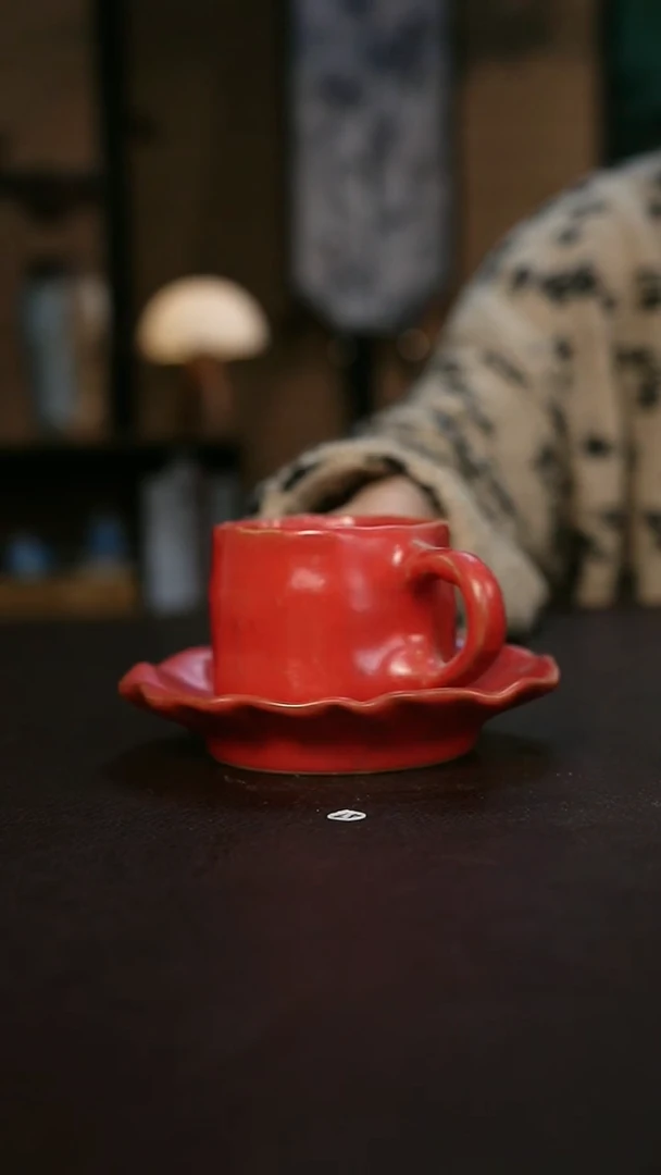 【闪购商品】景德镇陶瓷杯碗柴烧多人