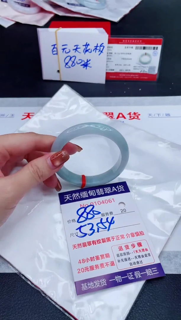 未镶嵌手镯翡翠880.00