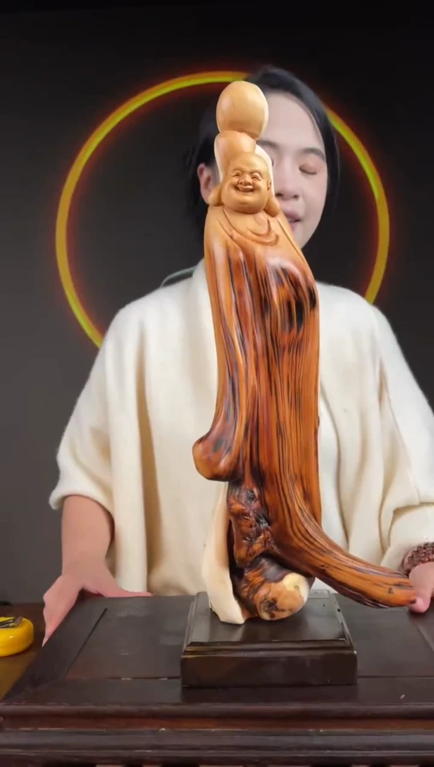 柏木（崖柏）手工摆件,先抢先得! 编号:238