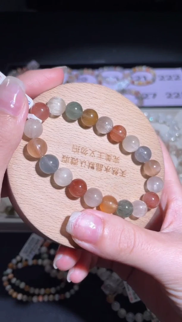 水晶手链未镶嵌222号多样性发货一Z 9+