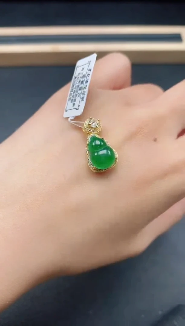 银S925镶嵌戒指翡翠111