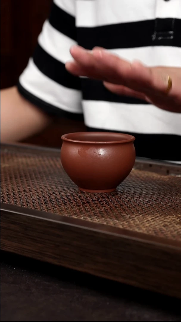 茶壶紫砂底槽清圆融杯