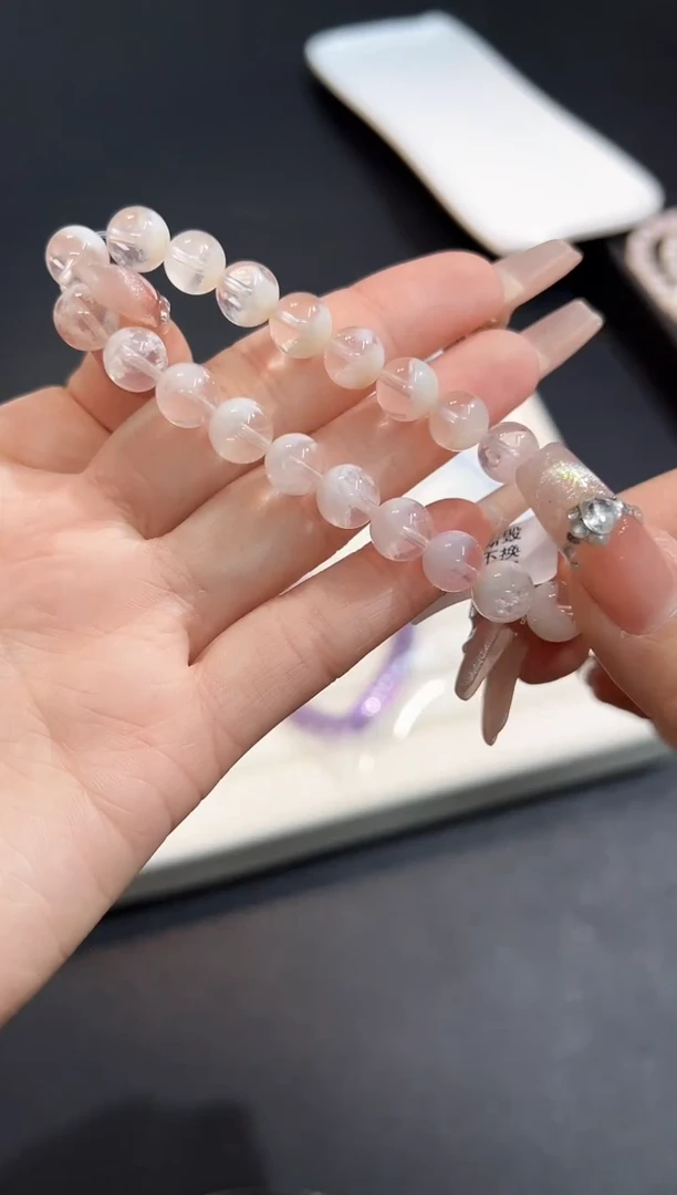 【闪购商品】水晶手串未镶嵌21G多样性发其一/1条8mm默认微瑕