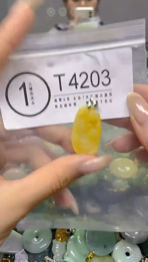 颈饰未镶嵌翡翠/ T /翡翠A货，一件也是批发价