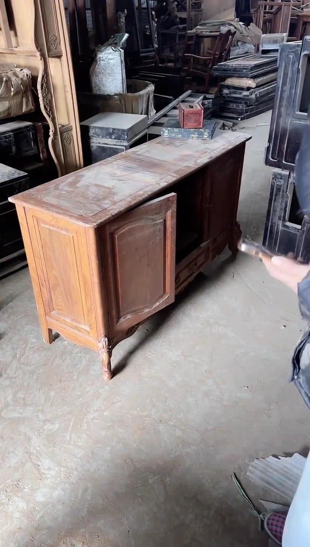 花梨木类家具国标红木刺猬紫檀餐边柜