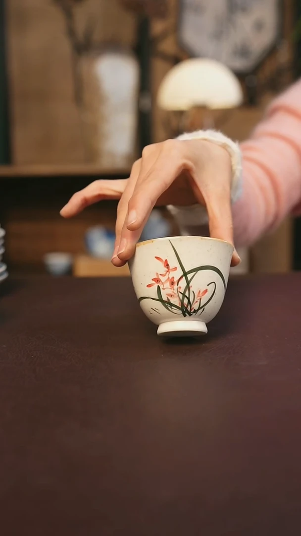 【闪购商品】景德镇陶瓷杯碗柴烧多人