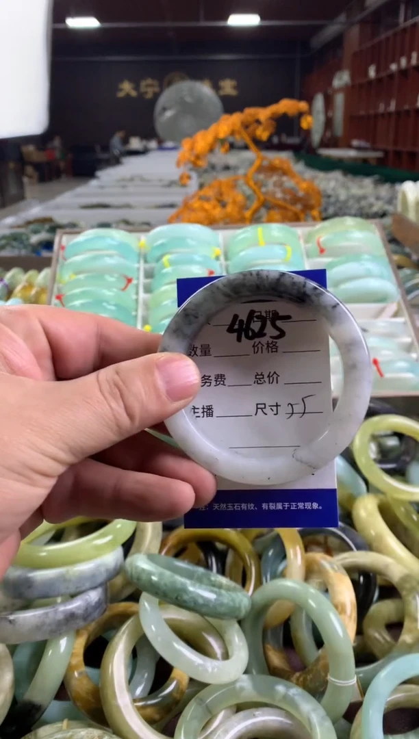 蛇纹石玉未镶嵌手镯4625