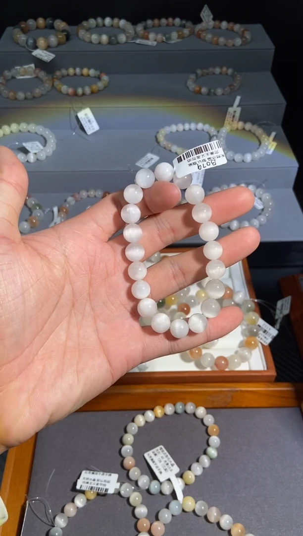 未镶嵌手串水晶45号链接 卡10咪+