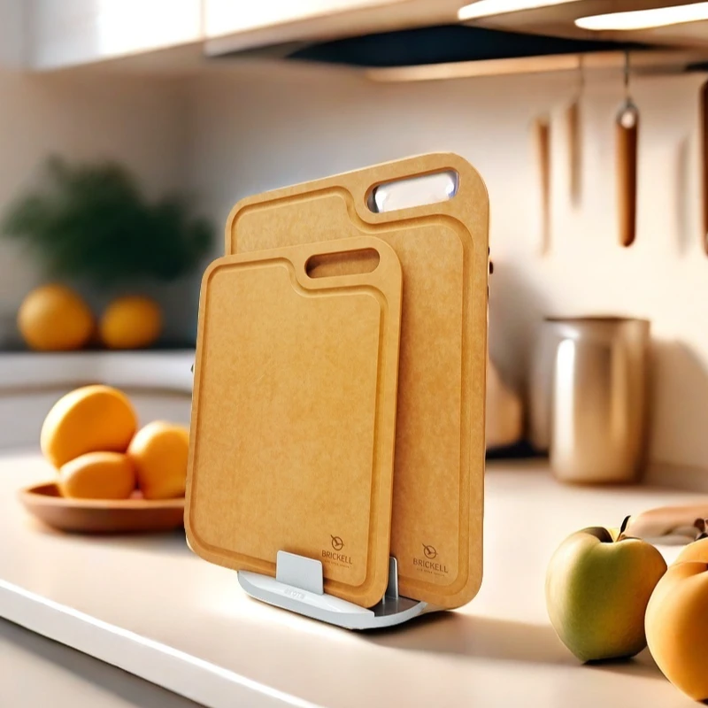 BRICKELL针叶木多功能防霉抗菌砧板防滑家用切菜板长方形厨房用品