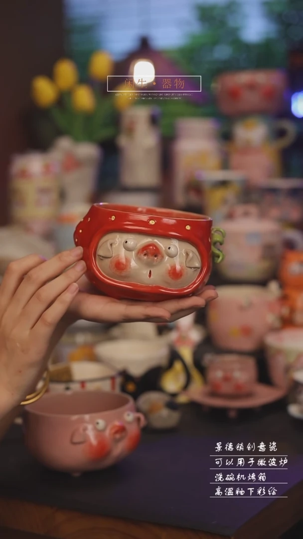 景德镇可爱设计师款陶瓷