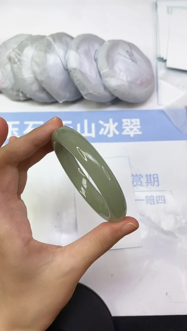 东陵石手镯未镶嵌A91  58.8