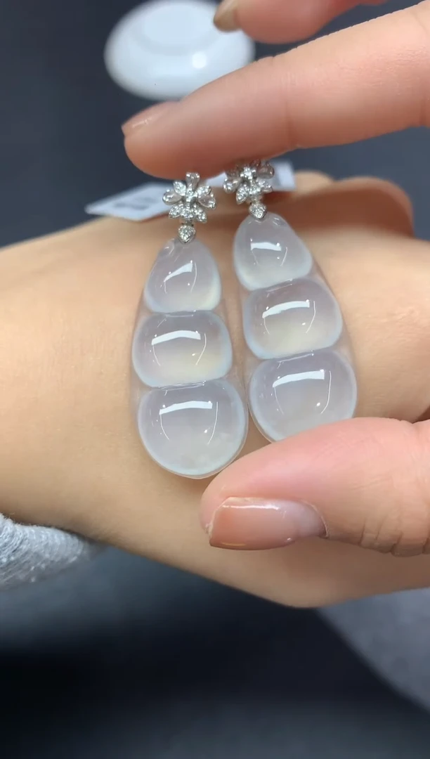 吊坠(不含链)18K金镶嵌翡翠吊坠多样性发货一件A278|9800