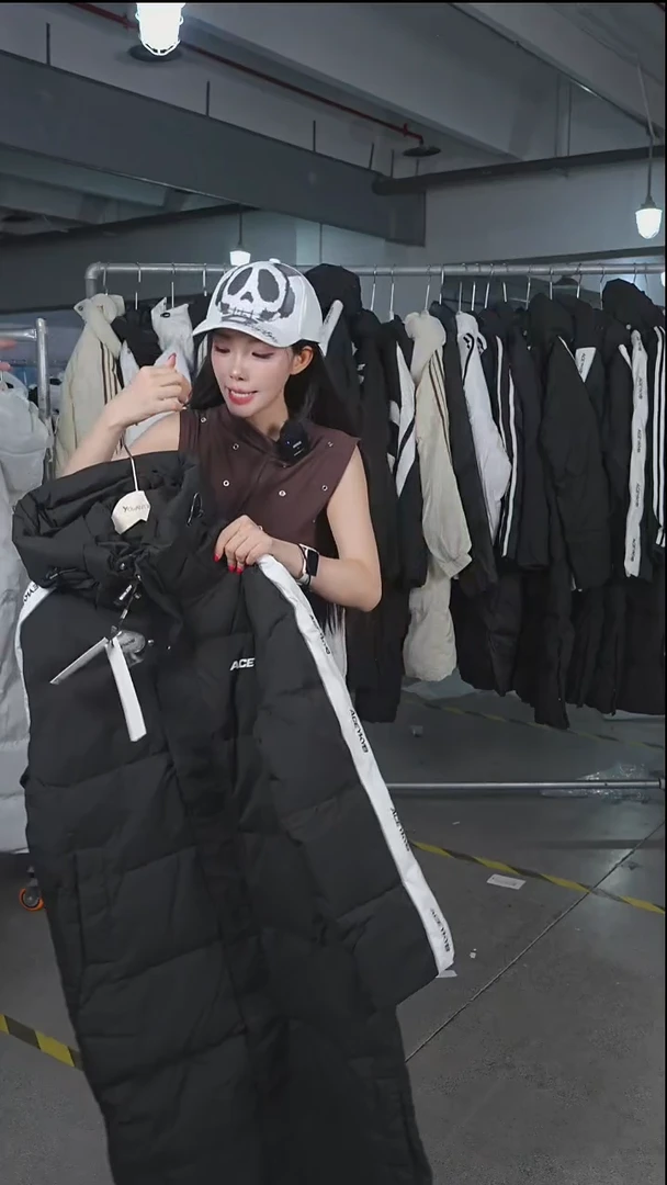 YKYB爆款长款羽绒服402