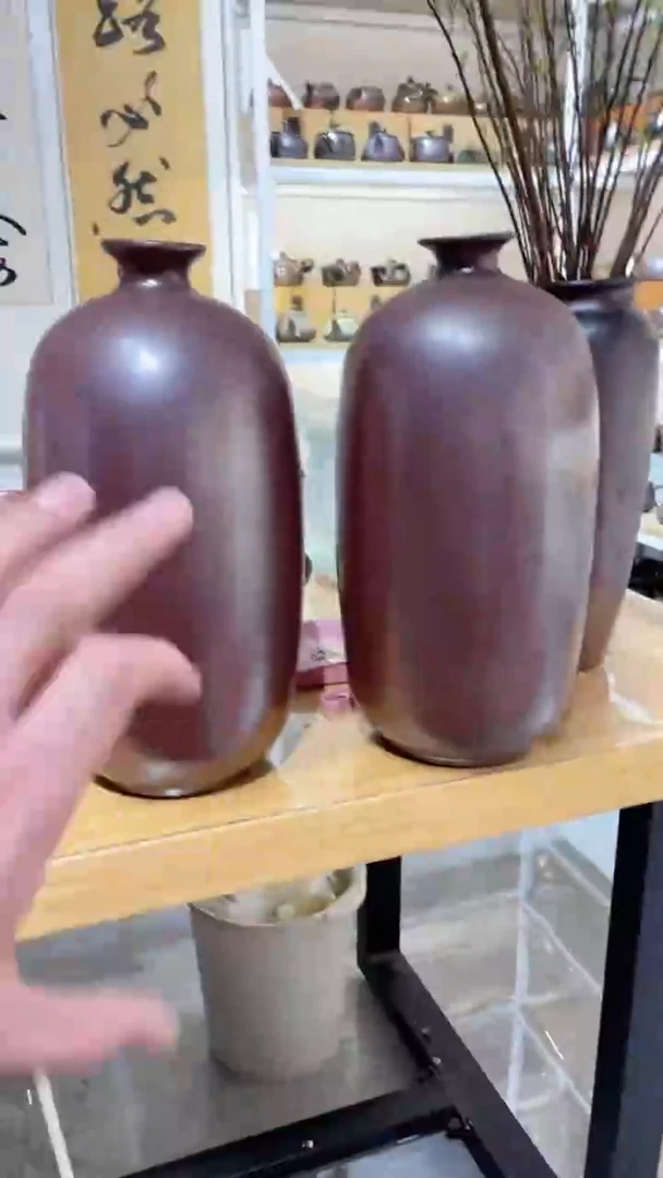 【闪购商品】陶花瓶2个